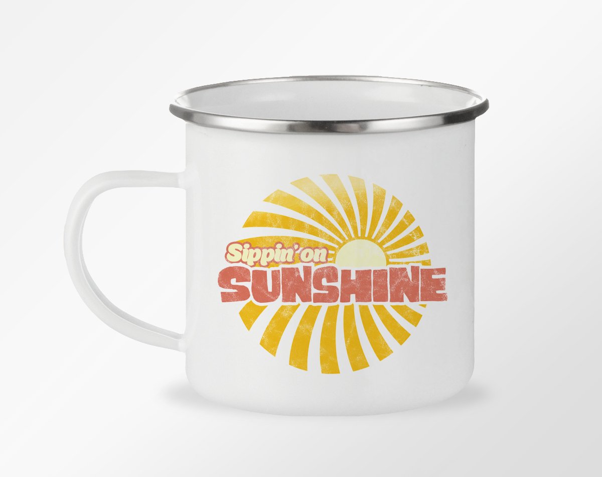 Sippin' On Sunshine Camp Mug