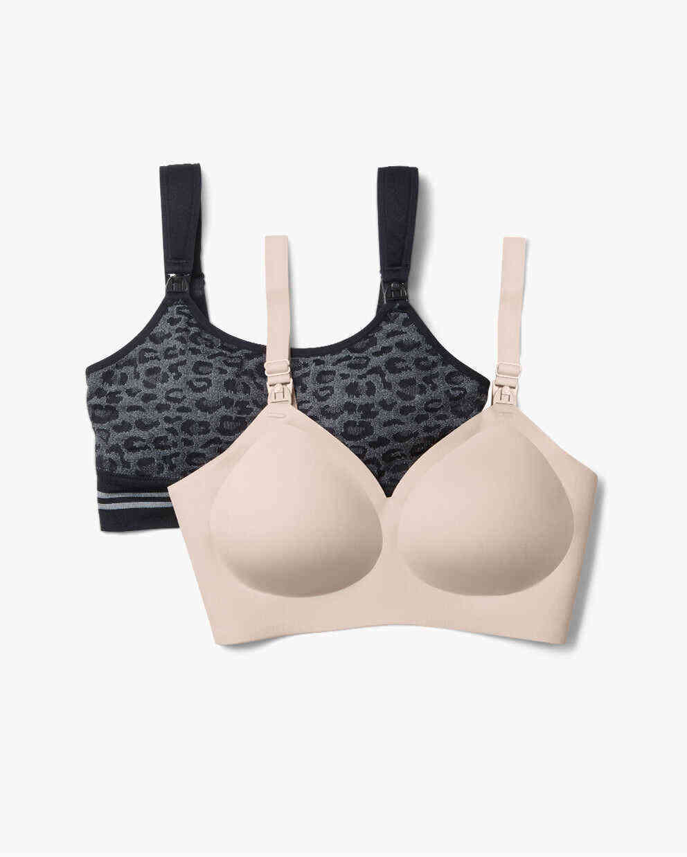 哺乳文胸双件套 光滑与DEX 4合1