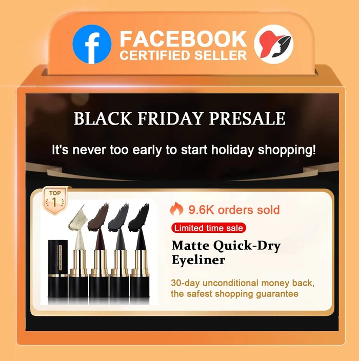 🔥 BIG SALE - 49% OFF🔥🔥Matte Quick-Dry Eyeliner1