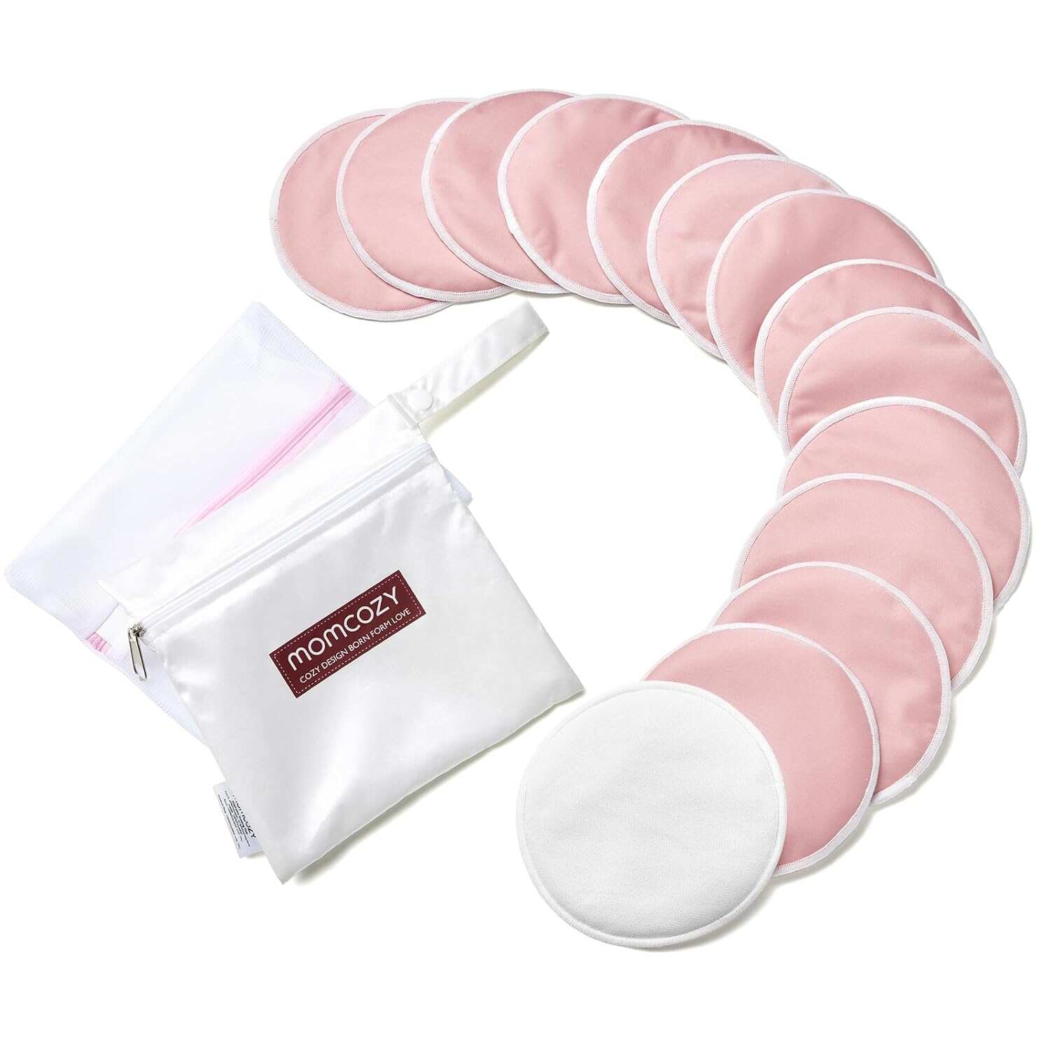 Momcozy 可重复使用乳垫 - 14 包