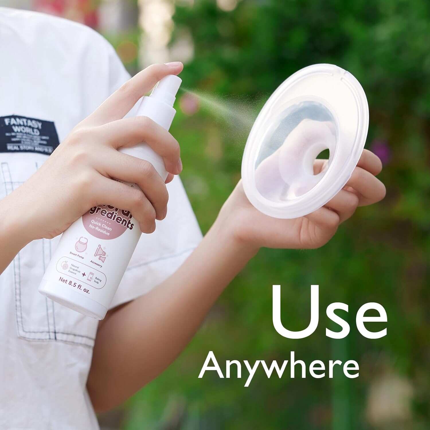 Momcozy 便携式吸奶器清洁喷雾
