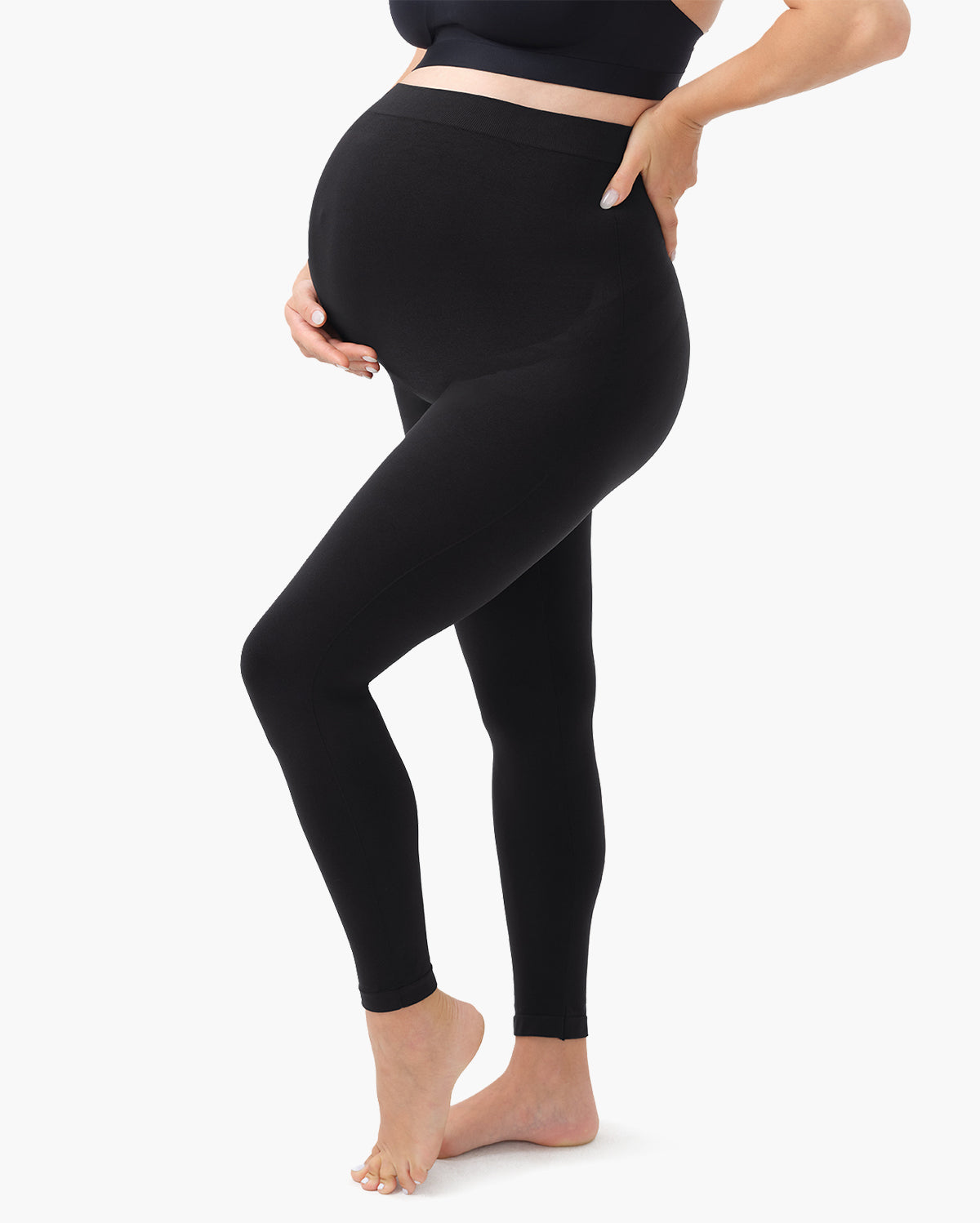 Maternity Leggings Over The Belly Maternity Yoga Pants