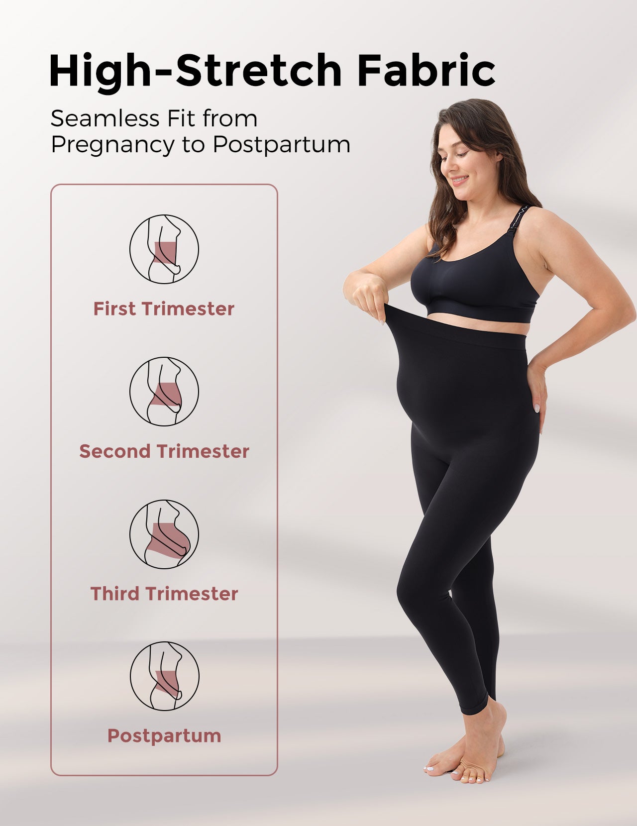 Maternity Leggings Over The Belly Maternity Yoga Pants