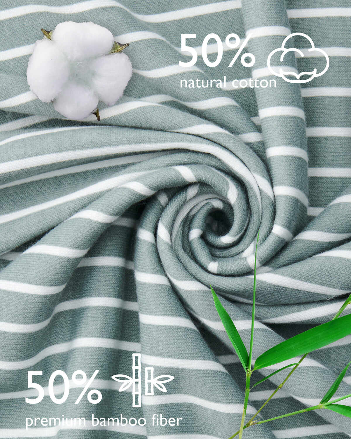 Momcozy 新生儿淋浴用连帽巾 - 2 条装（1 件装）