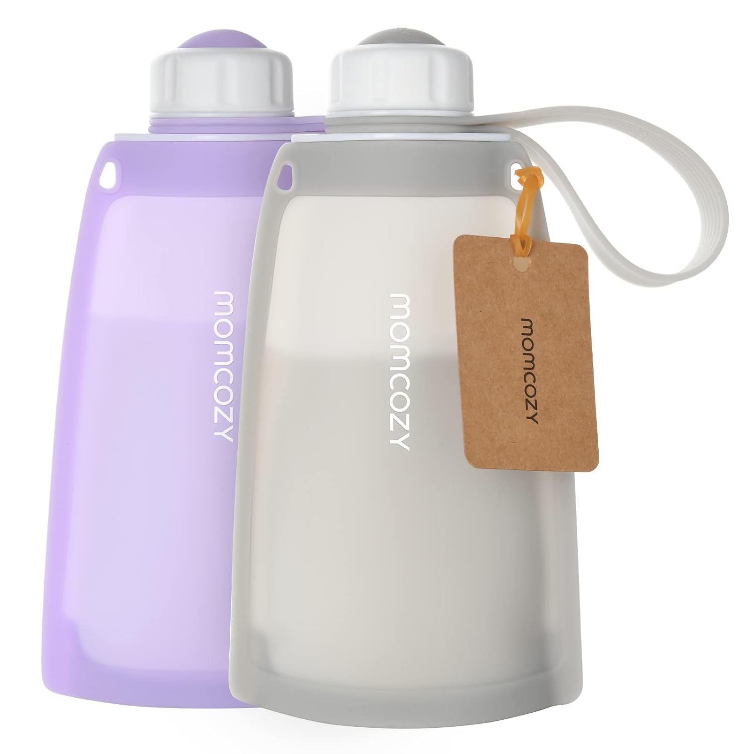 Reusable Silicone Breastmilk Bags for Breastfeeding