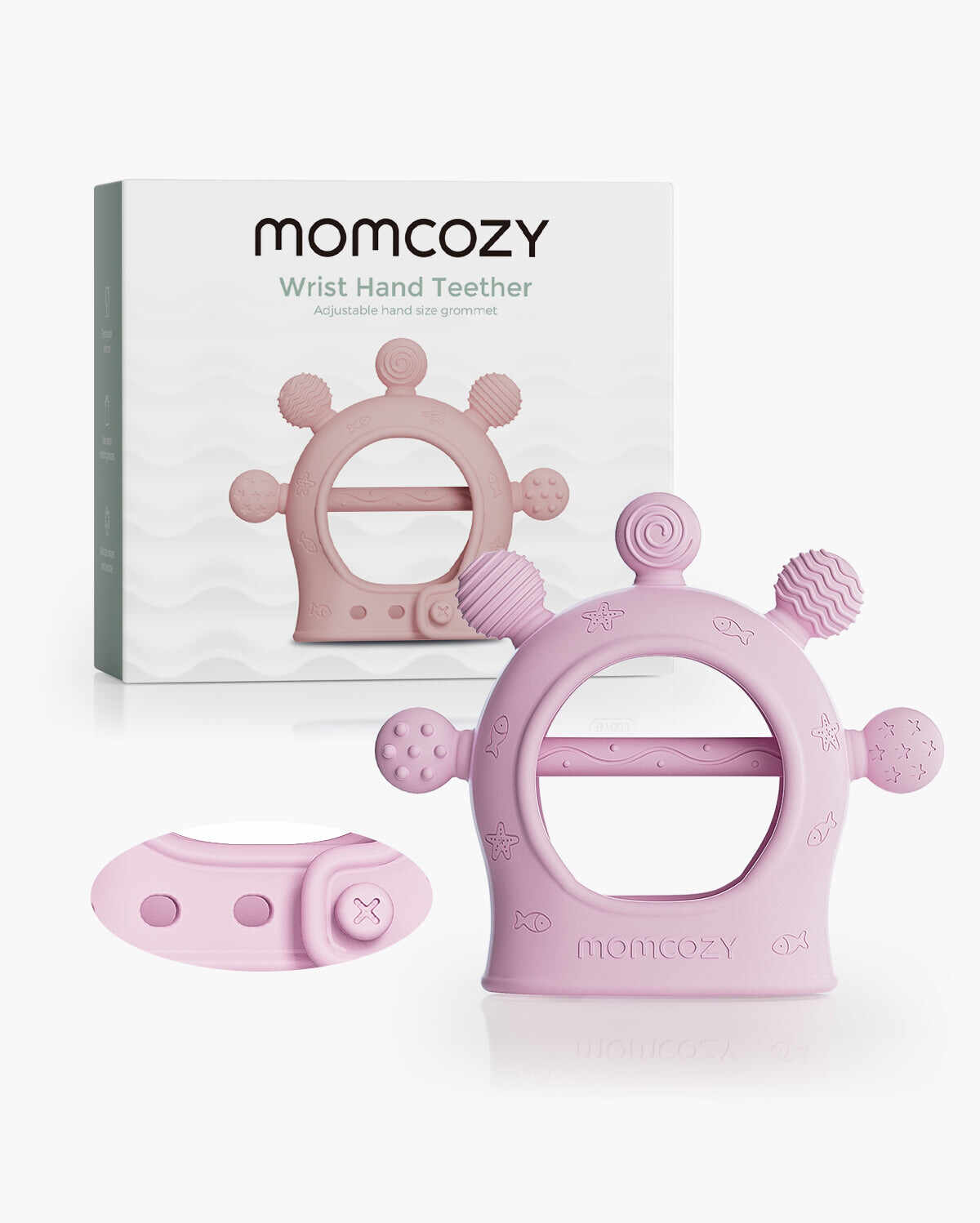 Momcozy 婴儿牙胶玩具 - 牙胶手套