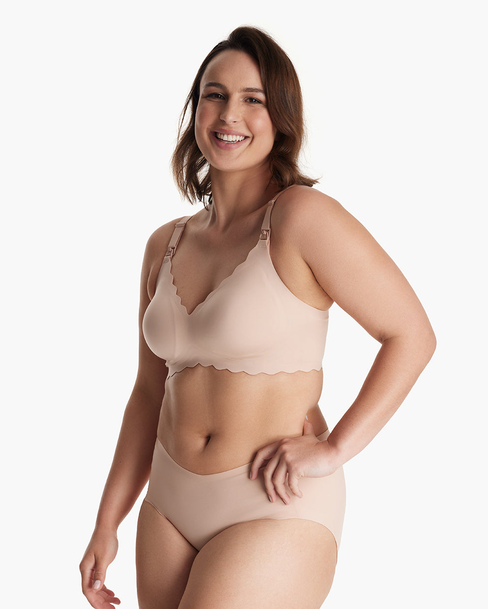 Jelly Strip - Seamless Floral Push up Nursing Bra -YN46 1.0