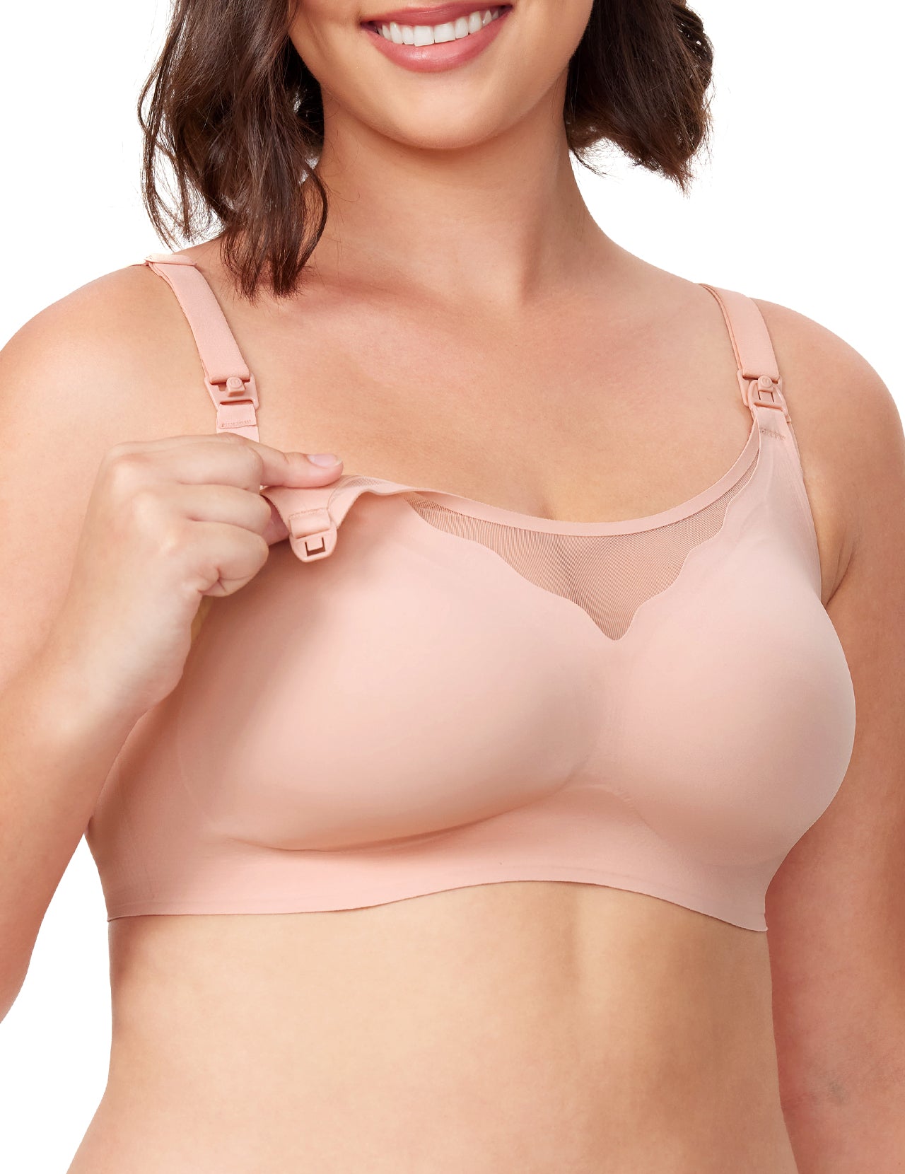 Stylish - V Mesh Nursing Bra