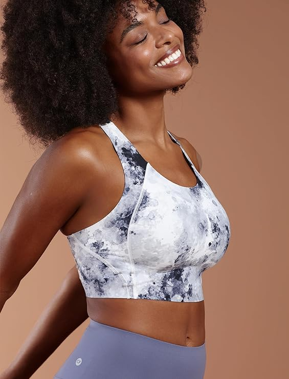 Second-Skin Bra Kongya Balance Sports Bra Water-dyed Print