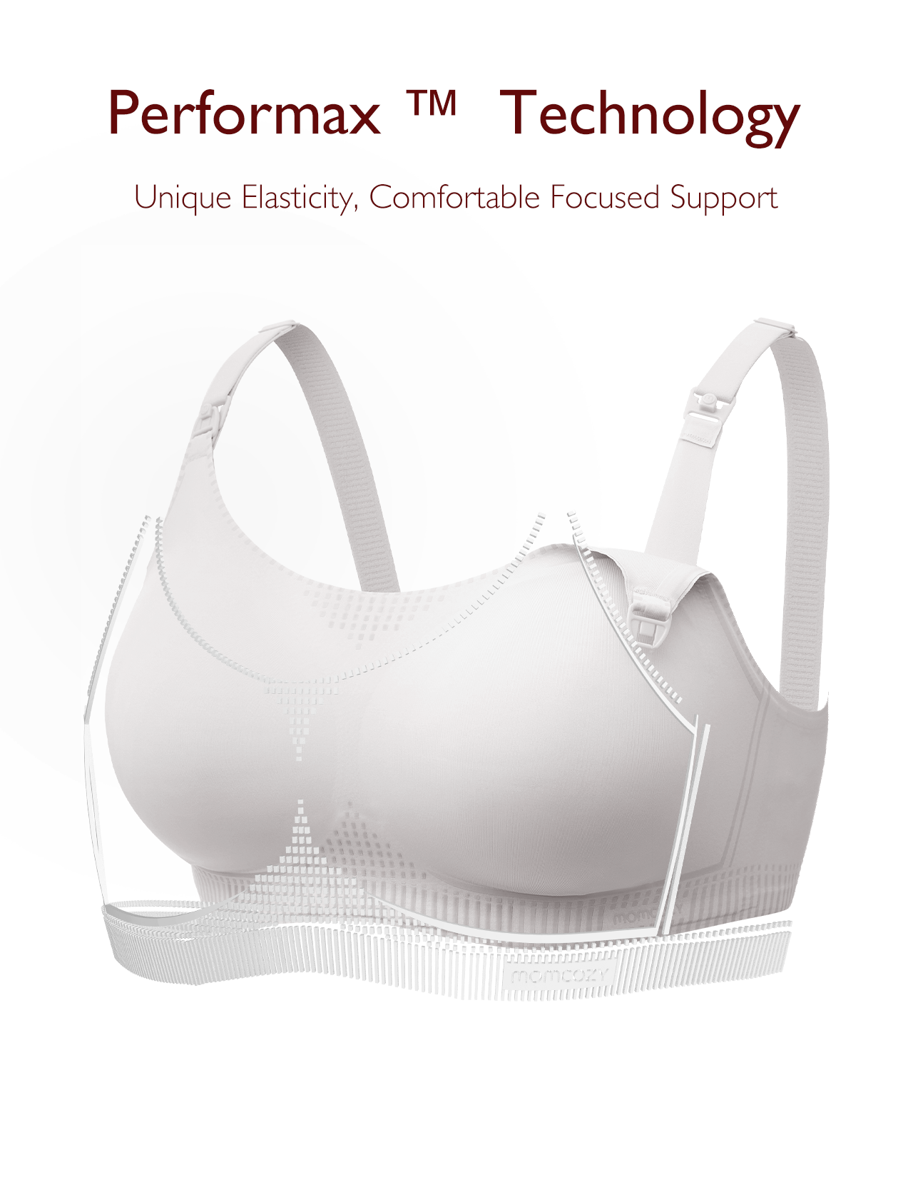 Function - U Liquid Spandex Printed Nursing Bra with Performax? Technology