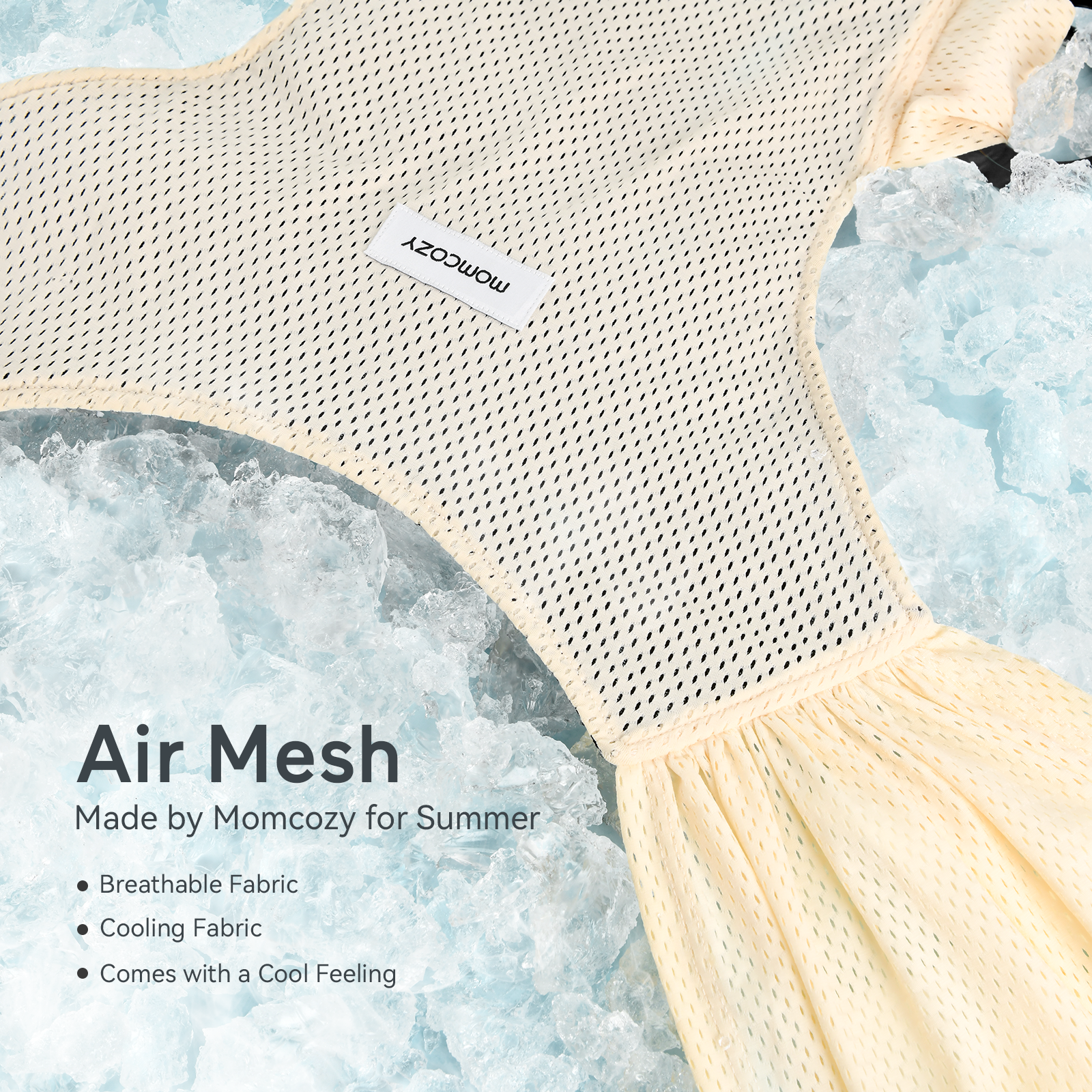 Baby Wrap Carrier Summer Cooling Air-Mesh