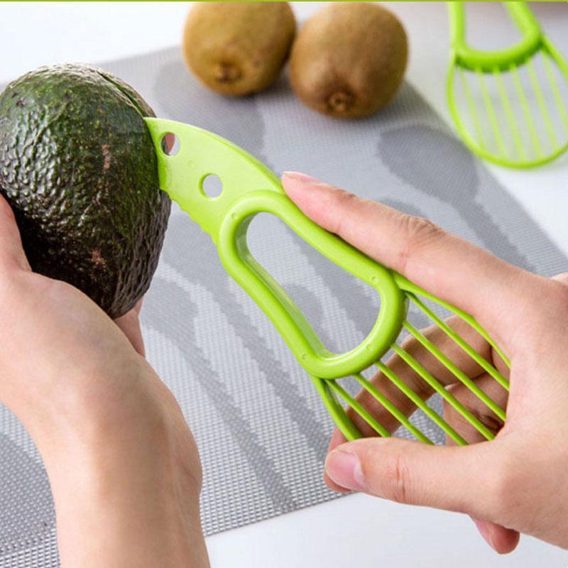 BREEZYLIVE 3-in-1 Avocado Slicer and Pitter Fruit Vegetable Tool