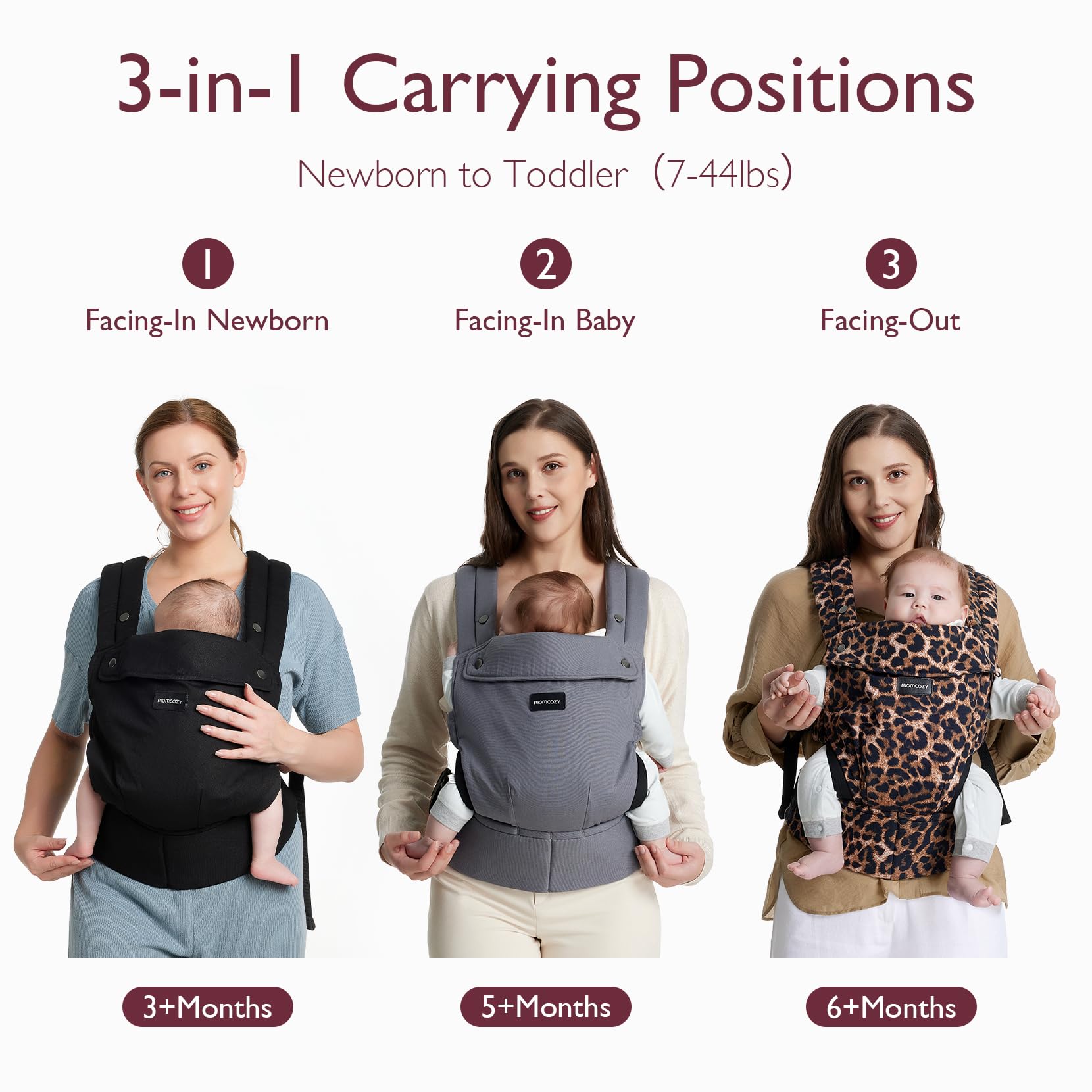 Baby Carrier Bundle: Baby Carrier and Baby Bottle Warmer for Travel