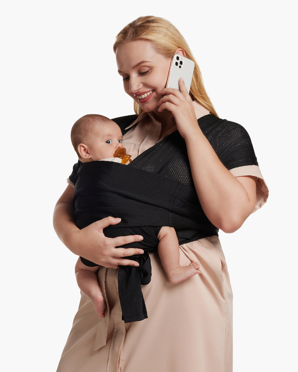 Easy to Wear Hands Free - Baby Wrap Carrier