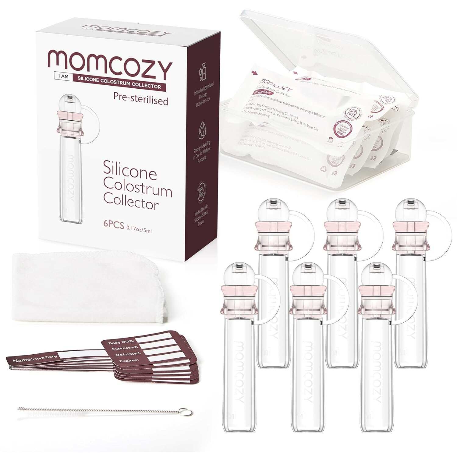 Momcozy 可重复使用的初乳收集器