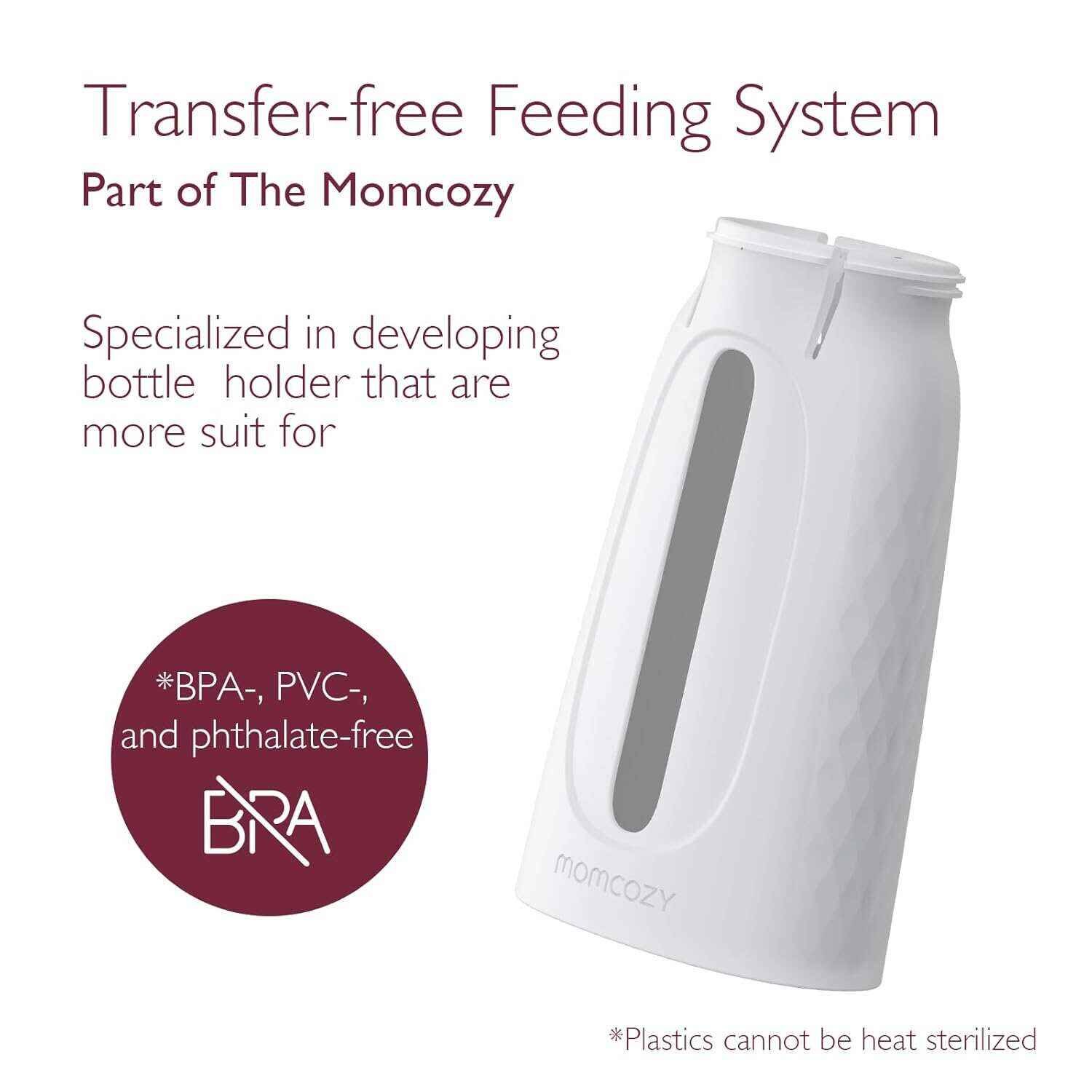 Momcozy 天然婴儿母乳喂养奶瓶架
