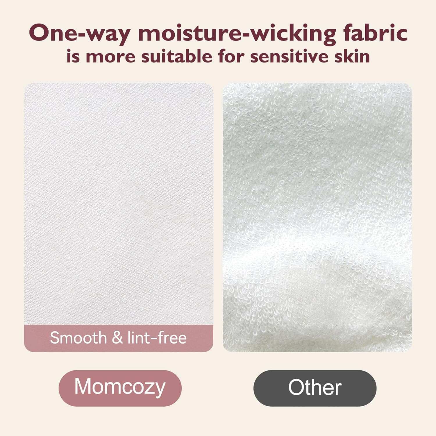 Momcozy 可重复使用乳垫 - 14 包