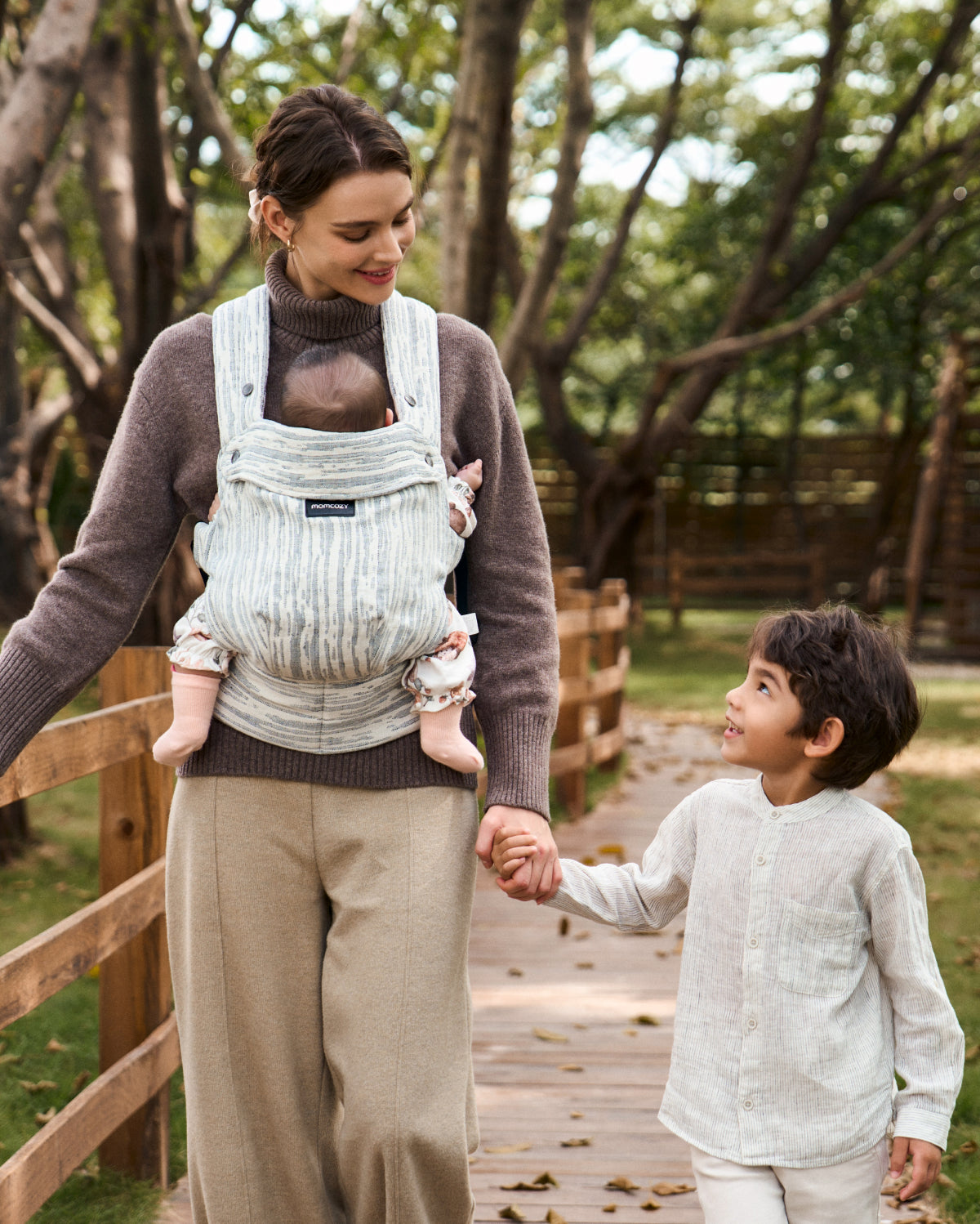 Herihuge Baby Carrier - 100% Linen Fabric