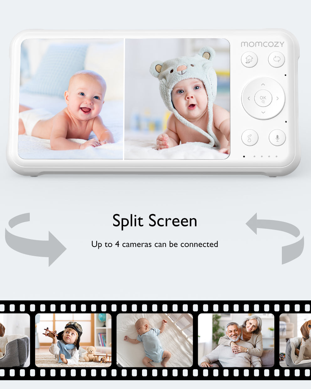 1080P High - Performance Video Baby Monitor BM01