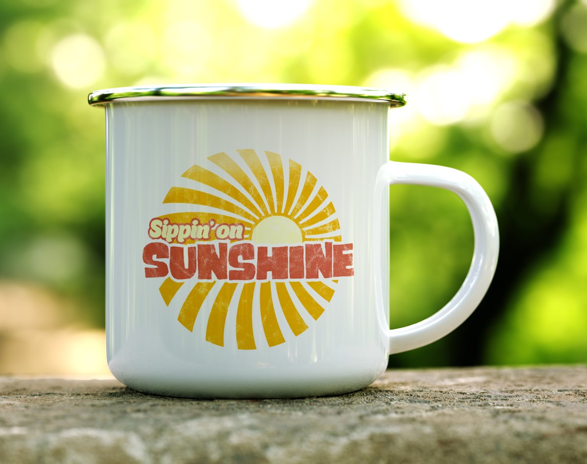 Sippin' On Sunshine Camp Mug