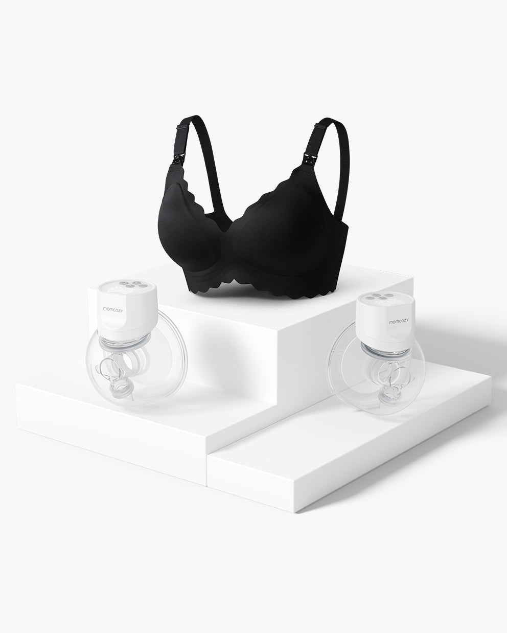 S12 Pro Bra Bundle: Double S12 Pro Wearable Breast Pump and Jelly Strip Bra