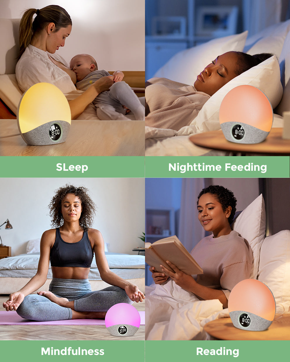 Momcozy Sunrise Sound Machine -  Wake-up Light