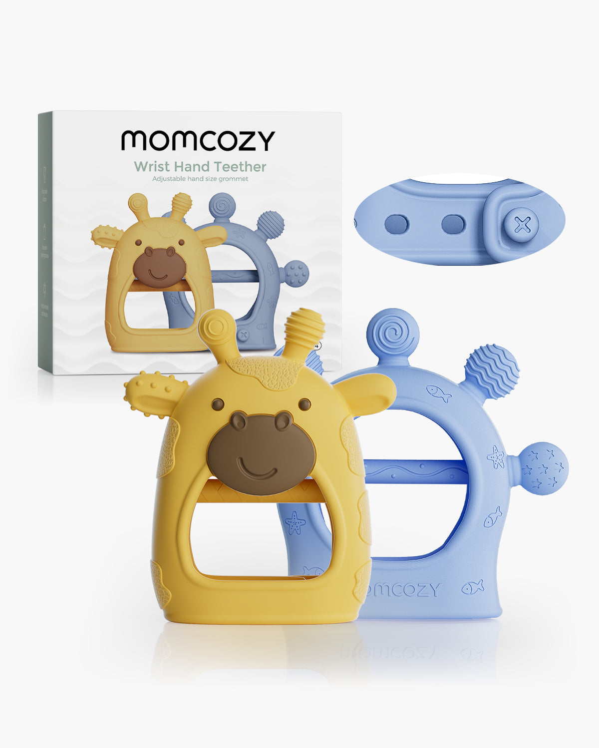 Momcozy Baby Teether Toys - Teething Mitten