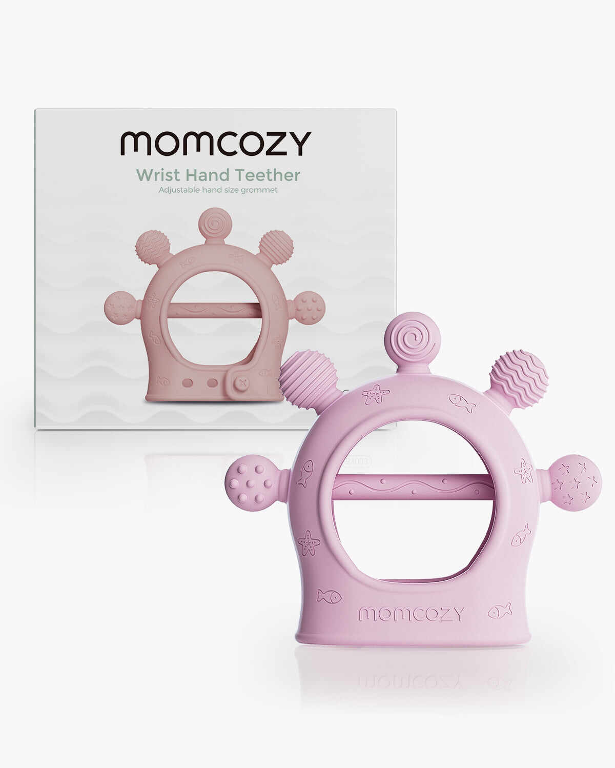 Momcozy 婴儿牙胶玩具 - 牙胶手套