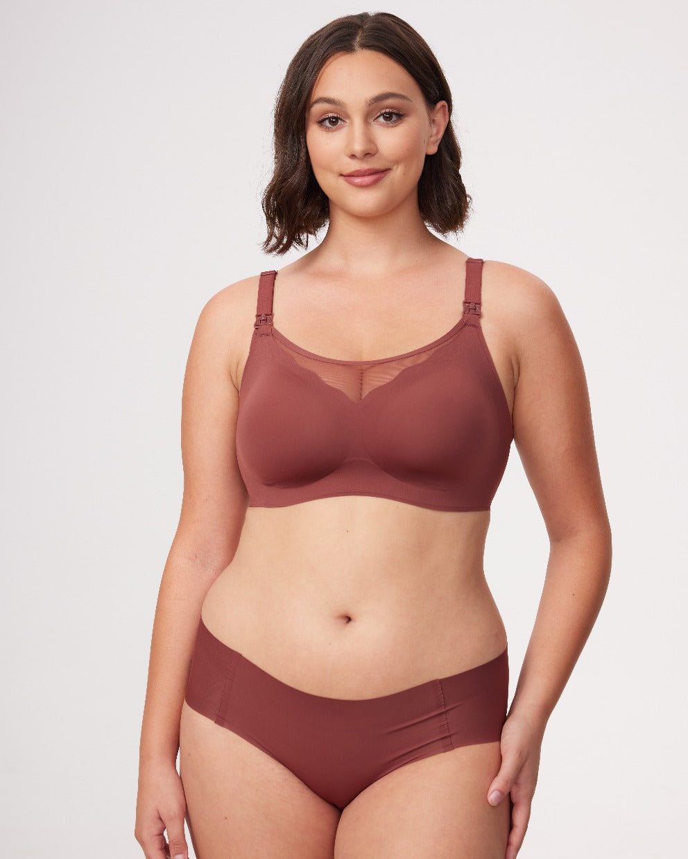 Stylish - V Mesh Nursing Bra