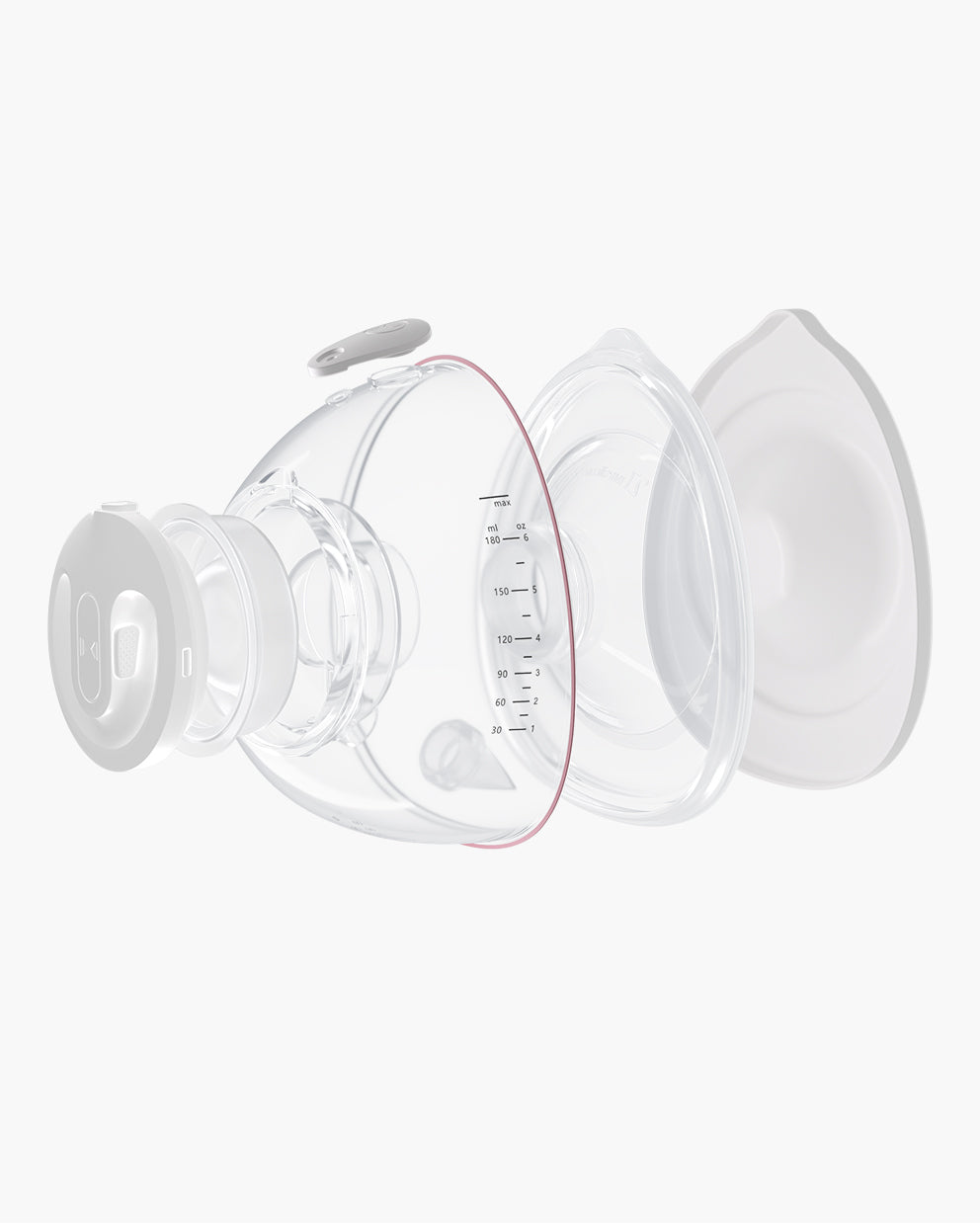 V2 Hands-Free Breast Pump - Ultra-light & Potent 1.0