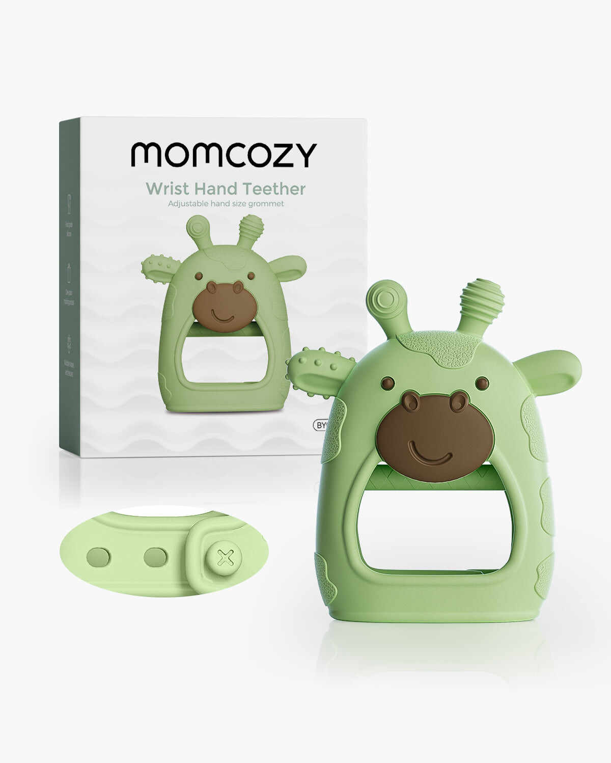 Momcozy 婴儿牙胶玩具 - 牙胶手套
