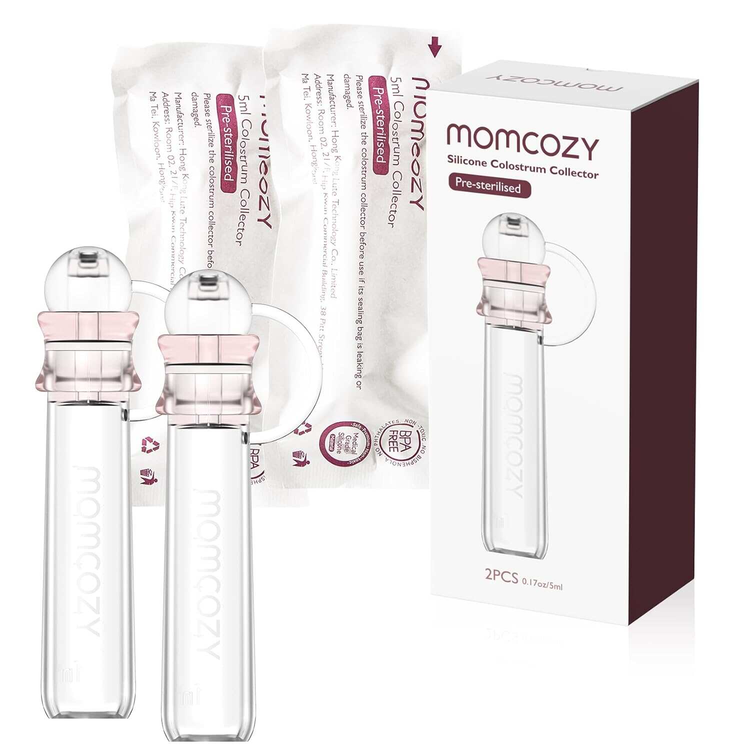Momcozy 可重复使用的初乳收集器