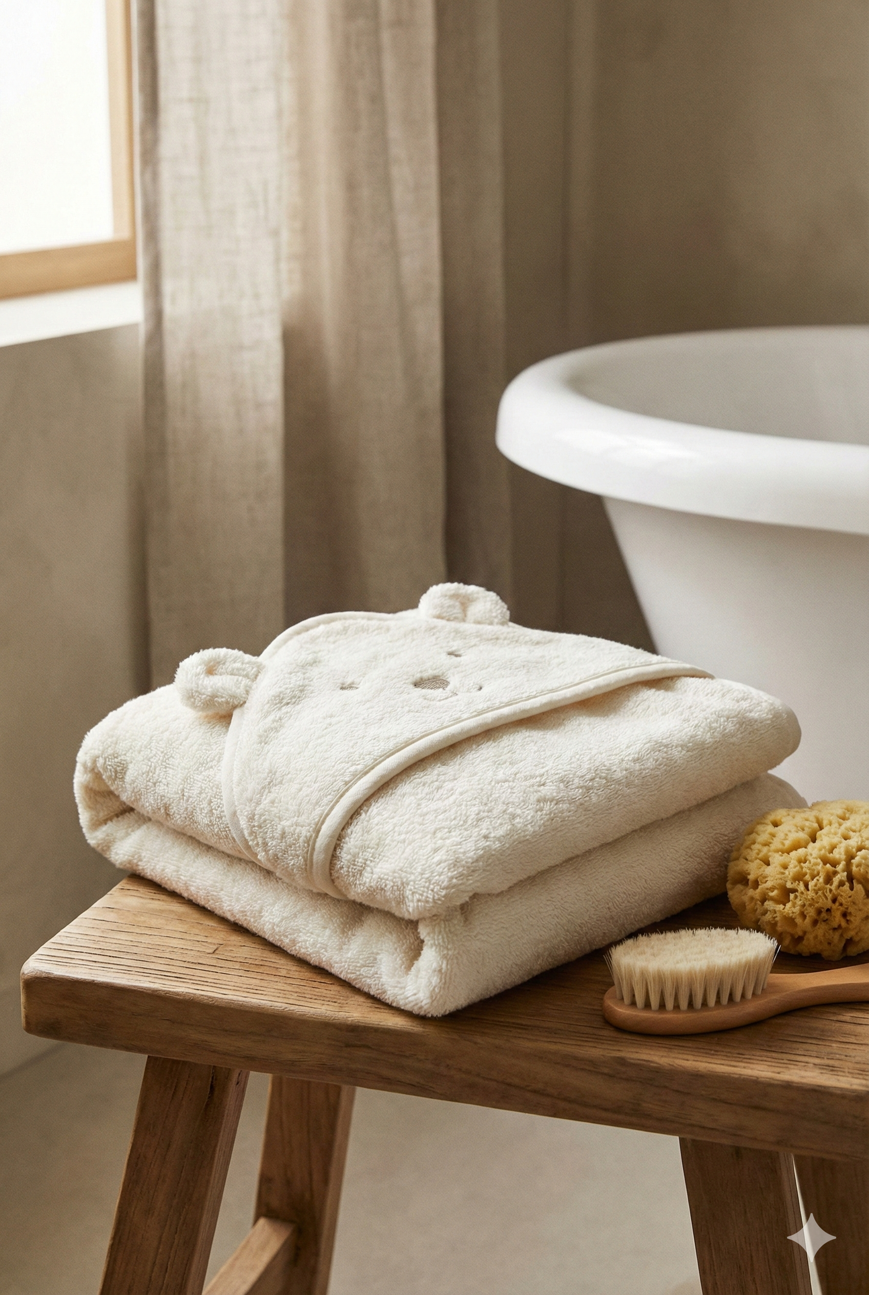 CoolMurm Hooded Baby Bath Towel