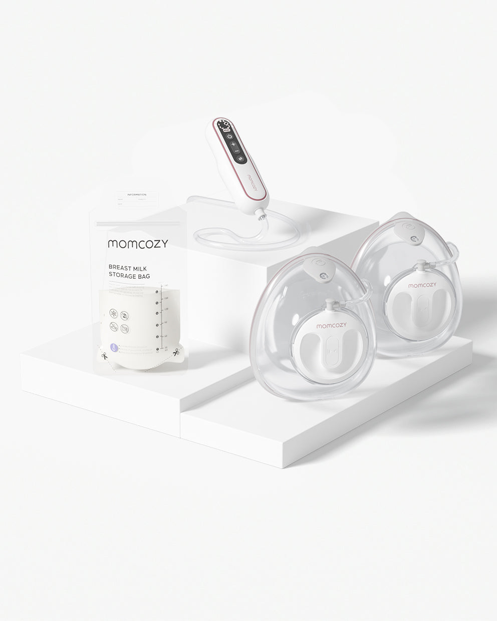 V2 Hands-Free Breast Pump - Ultra-light & Potent 1.0