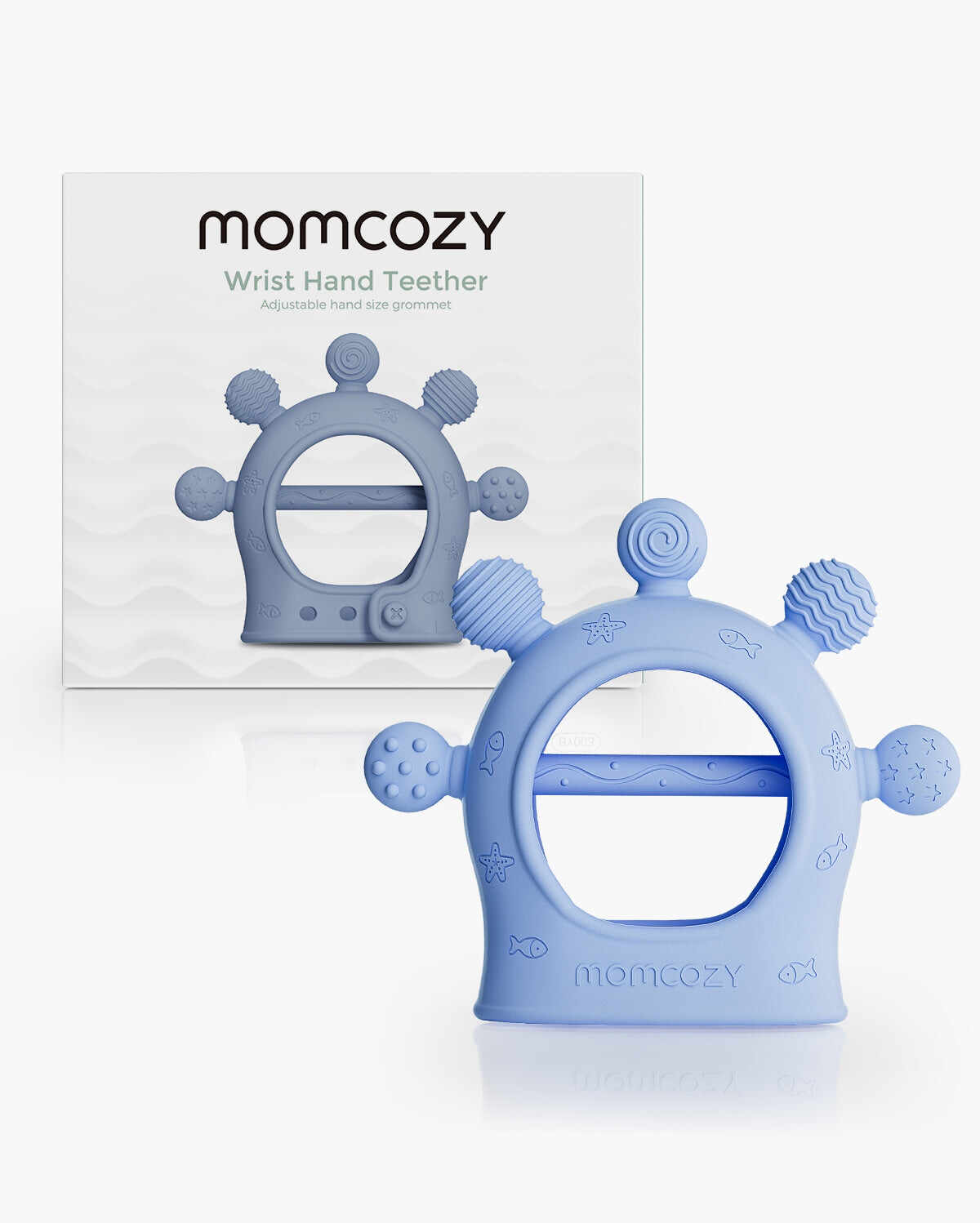 Momcozy 婴儿牙胶玩具 - 牙胶手套