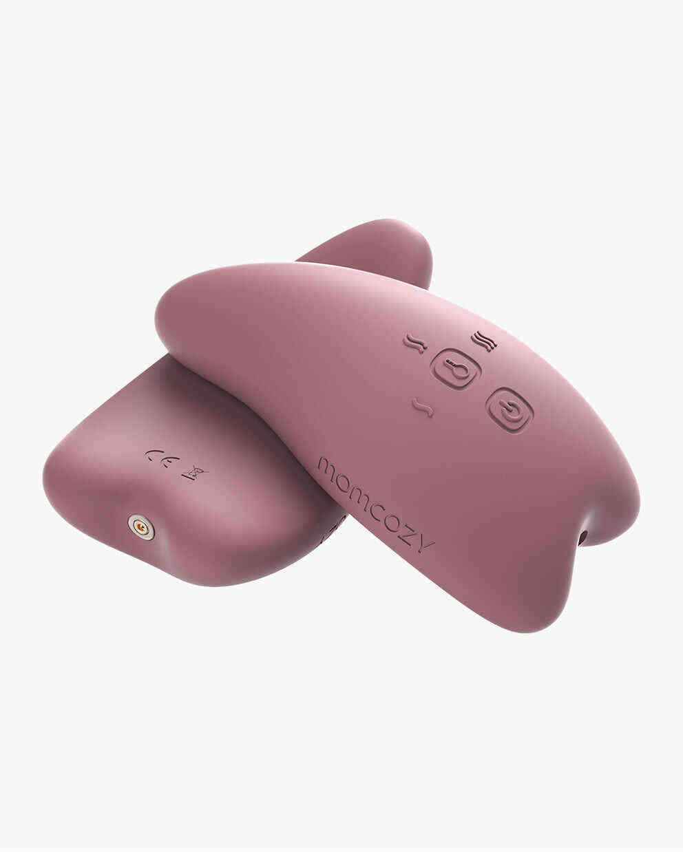 双效二合一温热振动哺乳按摩器