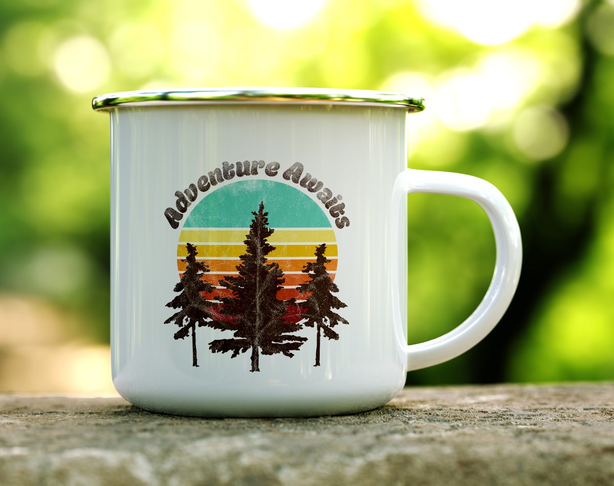 Adventure Awaits Camp Mug