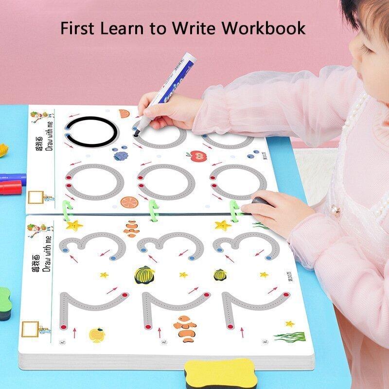 🔥45% OFF Last Day Sale - Magical Tracing Workbook Set (BUY 2 SETS FREE SHIPPING)