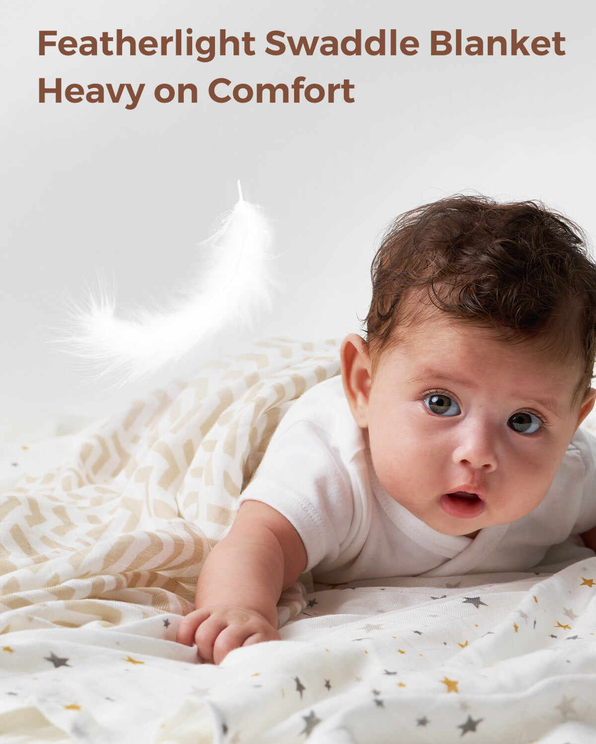Momcozy 柔软升级薄纱襁褓毯