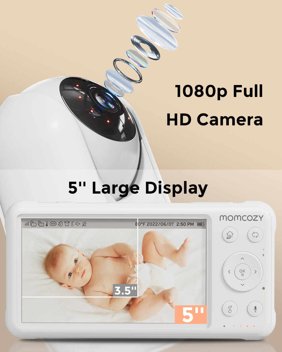 S12 Pro 安全套装： 双 S12 Pro 可穿戴式吸乳器和一个婴儿监视器