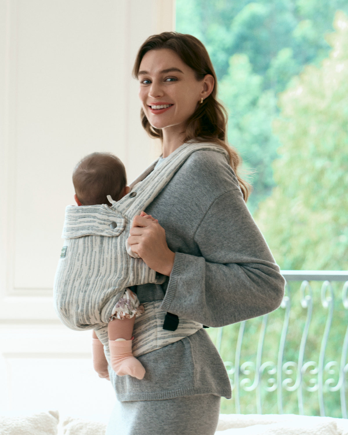 Herihuge Baby Carrier - 100% Linen Fabric