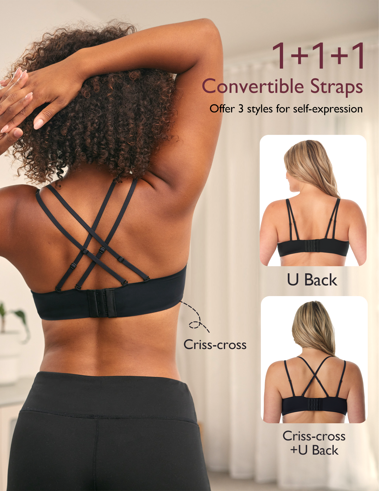 3-in-1 FlexiStyle Convertible Everyday Bra