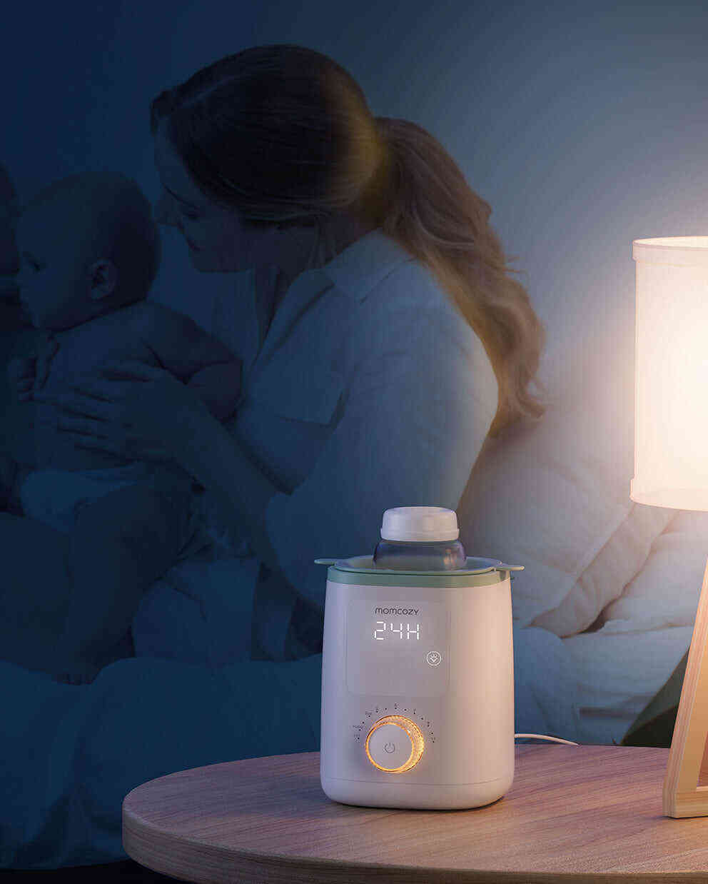 Nutri Smart 暖奶器和 120 个装母乳储存袋