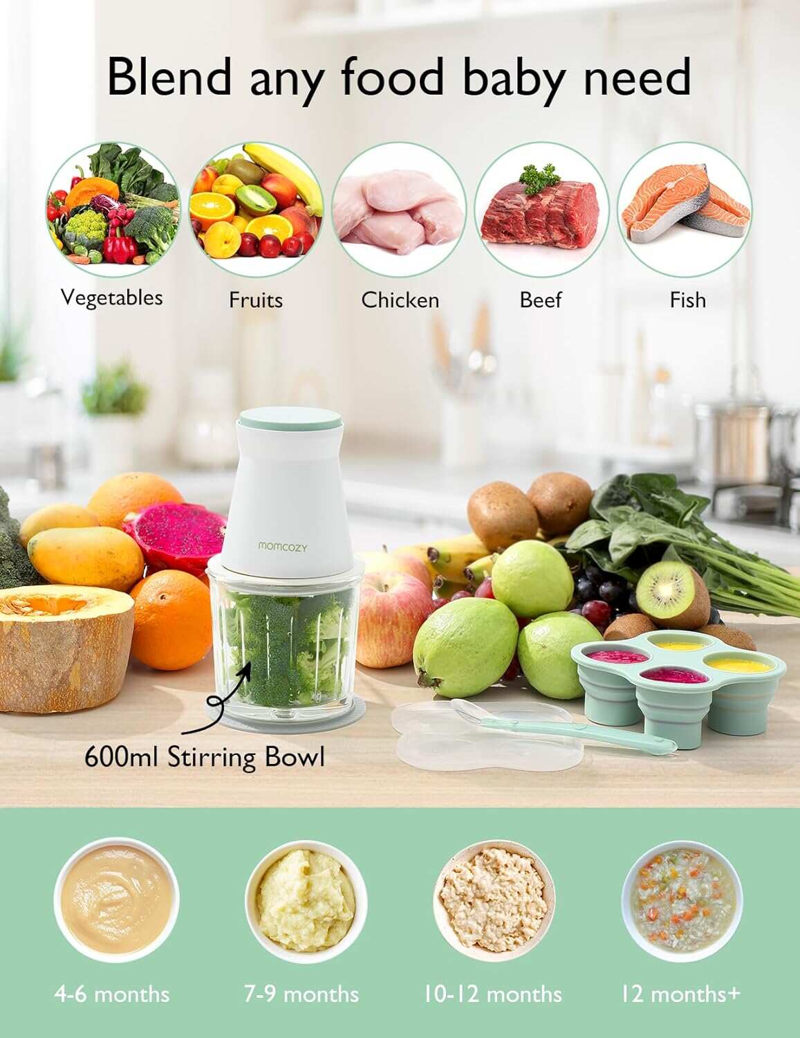 Momcozy 婴儿食品制造机