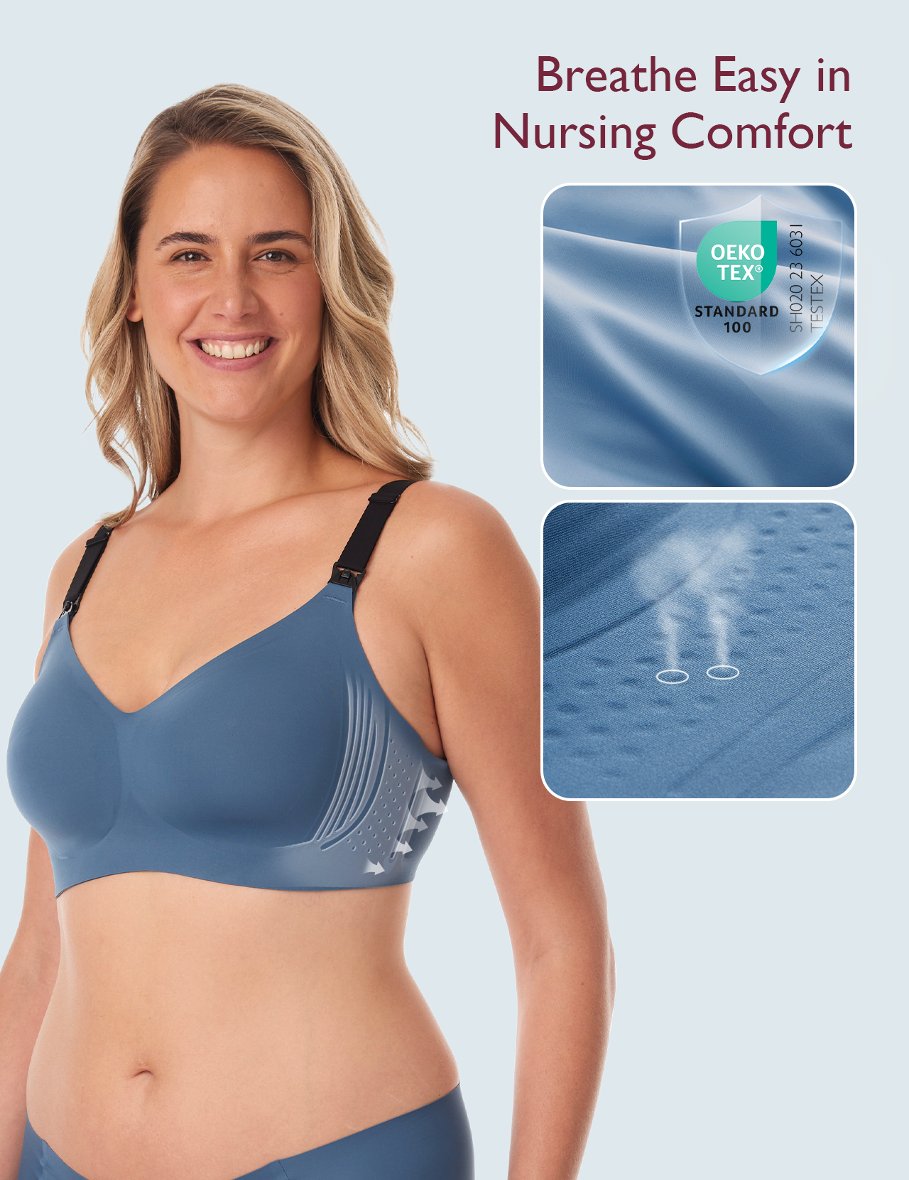 Stylish - V Jelly Strip Lift Nursing Bra