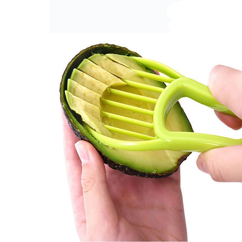 BREEZYLIVE 3-in-1 Avocado Slicer and Pitter Fruit Vegetable Tool