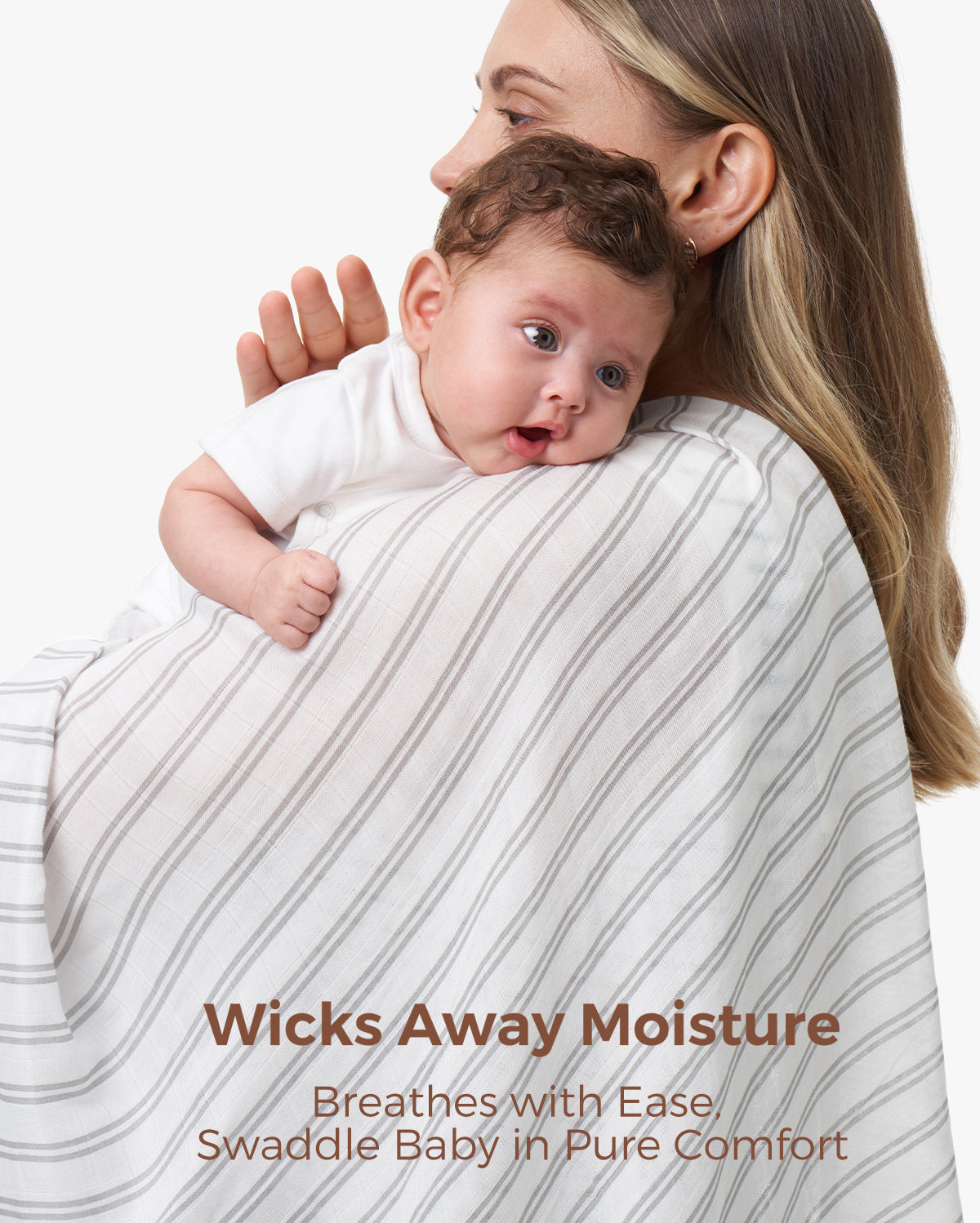 Momcozy Softness Upgrade Muslin Swaddle Blankets