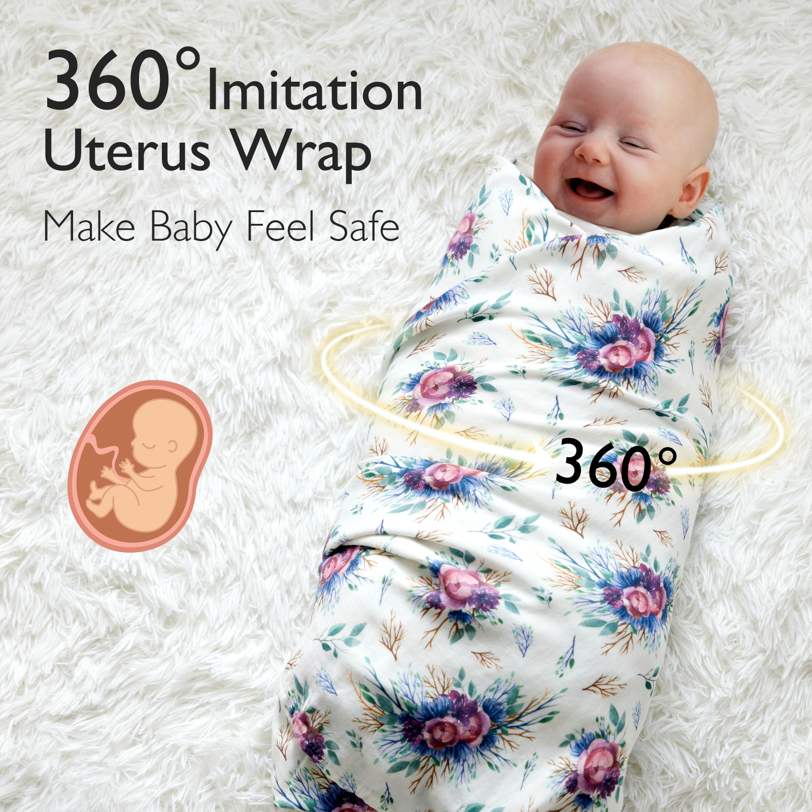 Momcozy Softness Upgrade Muslin Swaddle Blankets