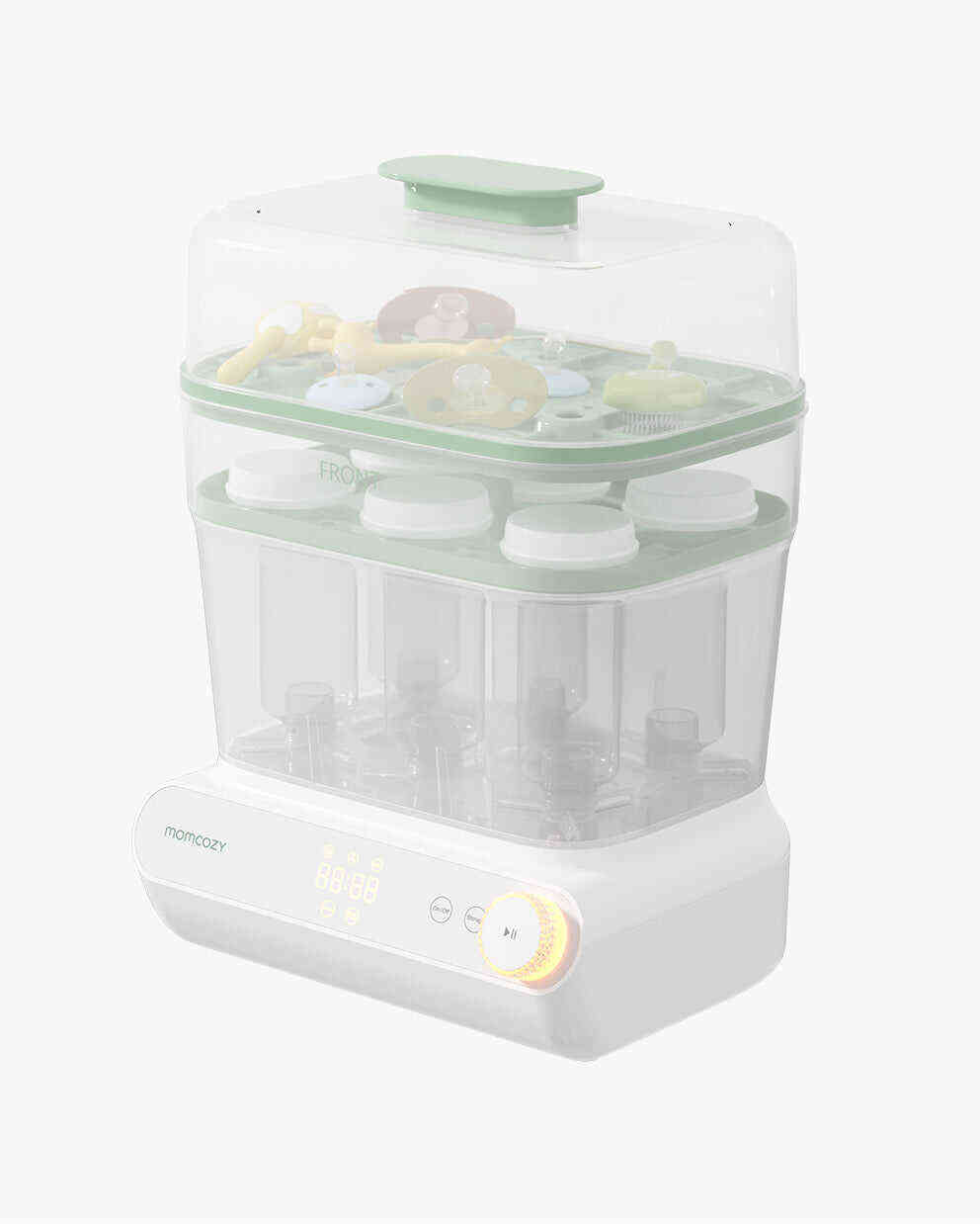 Momcozy 3 层奶瓶快速消毒器和干燥器