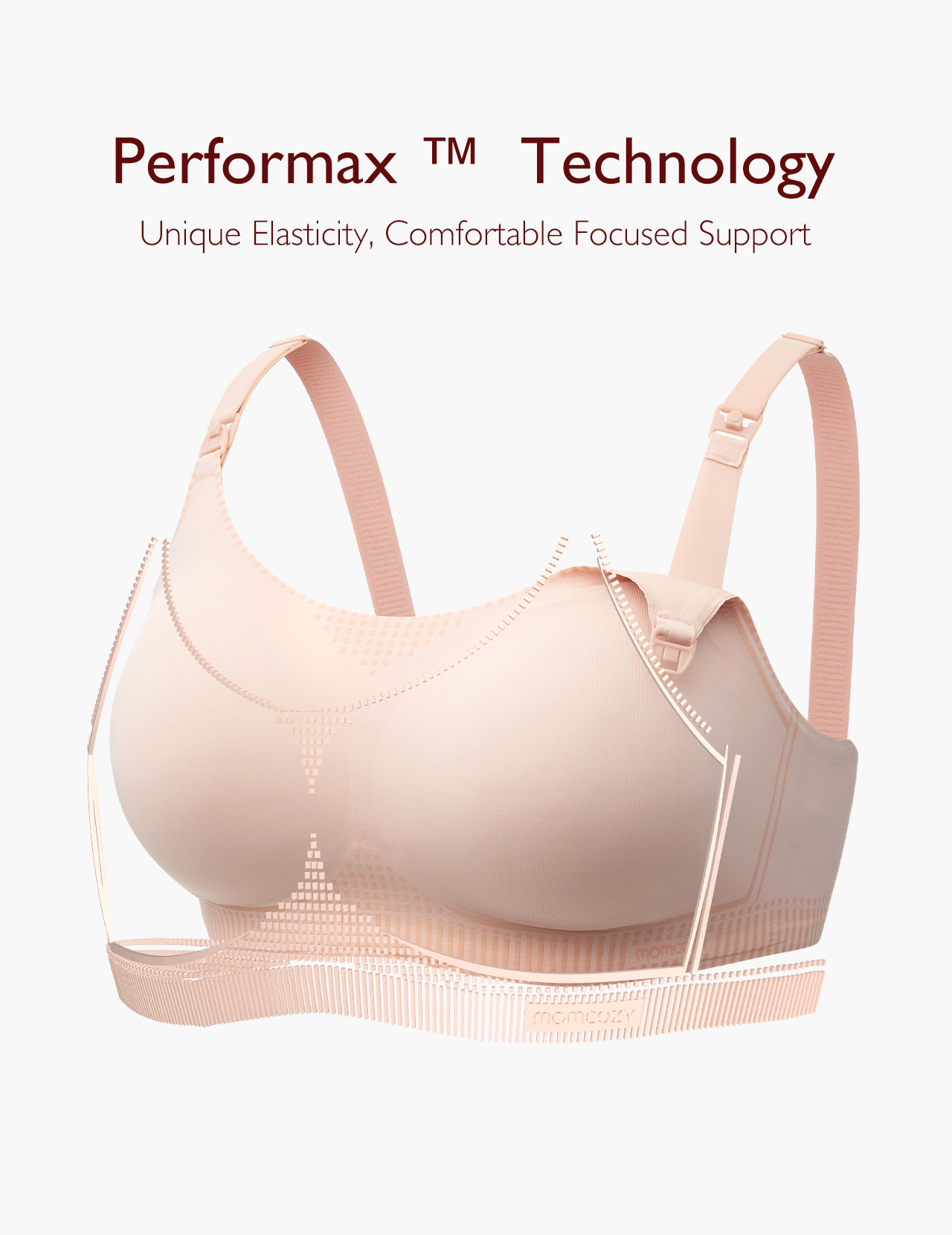 Function - U Liquid Spandex Printed Nursing Bra with Performax? Technology